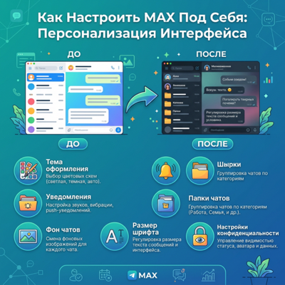 Как настроить MAX под себя: персонализация интерфейса