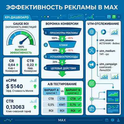 Как оценить эффективность рекламы в MAX